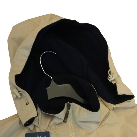 Pac Blue Alaska Water Resistant Hoodie Coat. Size Medium Reversible - Picture 6 of 8